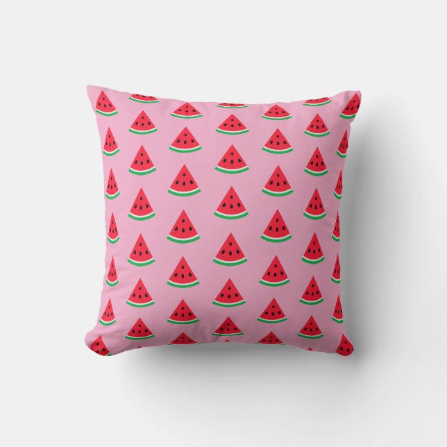 Cojín Decorativo Watermelon Throw Pillow (Anverso)