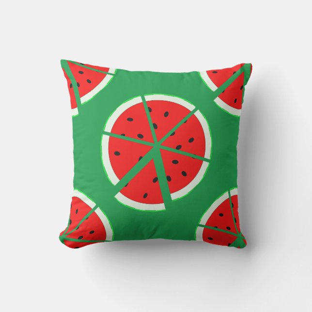 Cojín Decorativo Watermelon Wedge (Anverso)