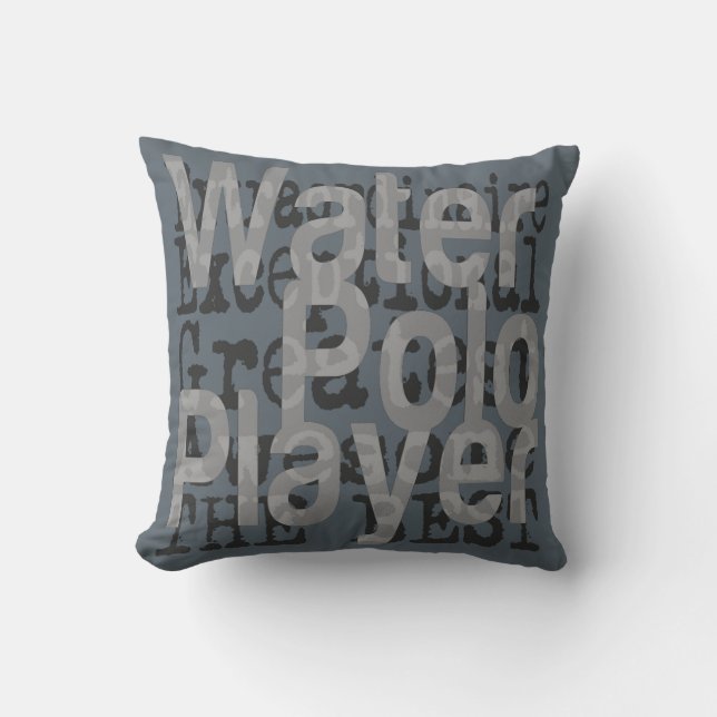 Cojín Decorativo Waterpolo Player Extraordinaire (Anverso)