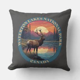 Cojín Decorativo Waterton Lakes National Park of Canada