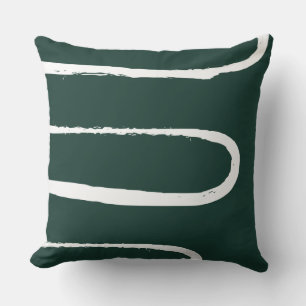Cojín Decorativo Wave Emerald Green