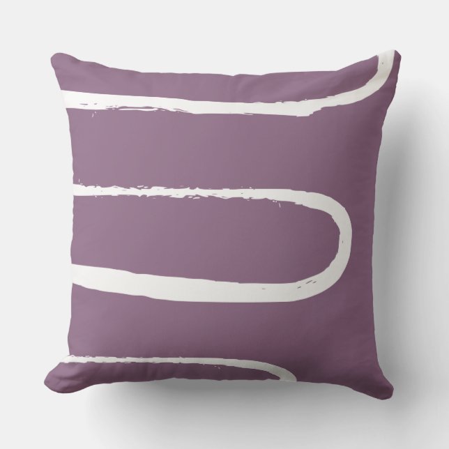 Cojín Decorativo Wave Lavender Purple (Anverso)