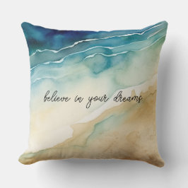 Cojín Decorativo Waves del océano playa