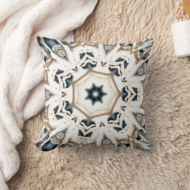 Cojín Decorativo Web de nieve (Manta)