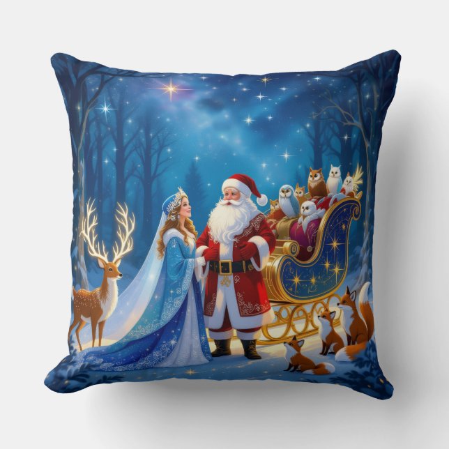 Cojín Decorativo „Weihnachtliche Harmonie“ (Anverso)