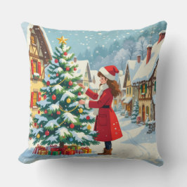 Cojín Decorativo „Weihnachtliche Harmonie“