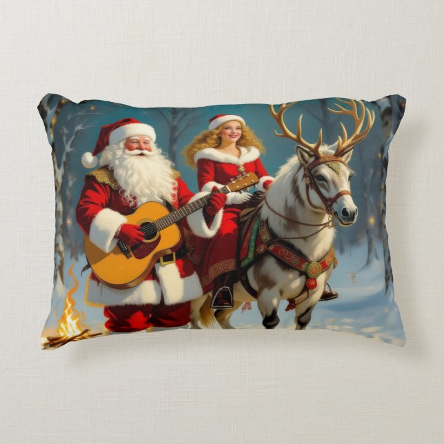 Cojín Decorativo „Weihnachtliche Harmonie“ (Anverso)