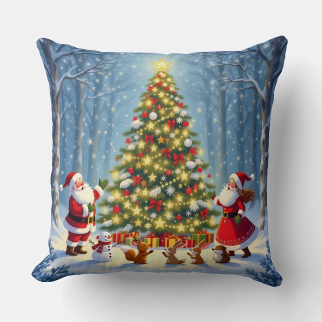 Cojín Decorativo „Weihnachtliche Harmonie“ (Anverso)