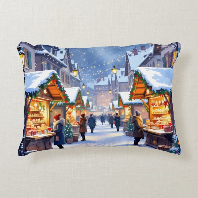 Cojín Decorativo „Weihnachtliche Harmonie“ (Anverso)