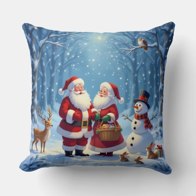 Cojín Decorativo „Weihnachtliche Harmonie“ (Anverso)