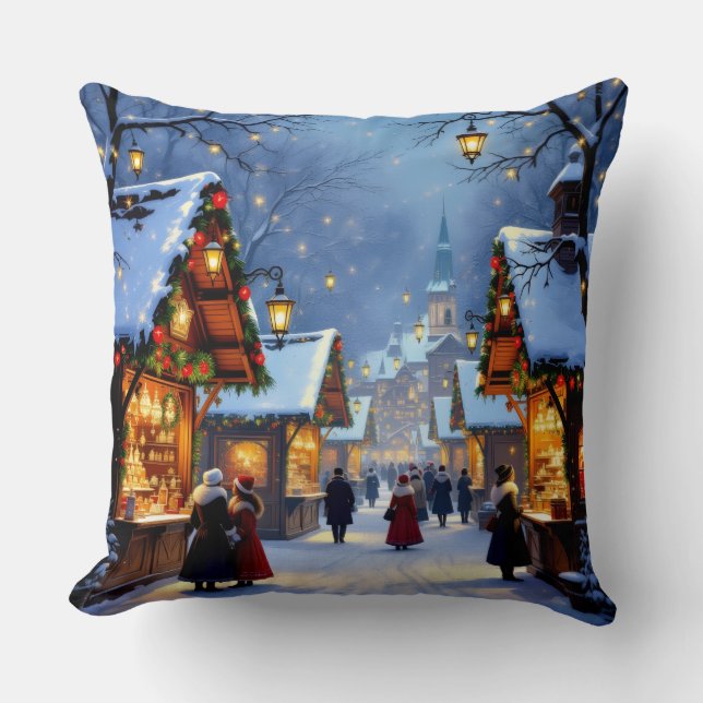 Cojín Decorativo „Weihnachtliche Harmonie“ (Anverso)