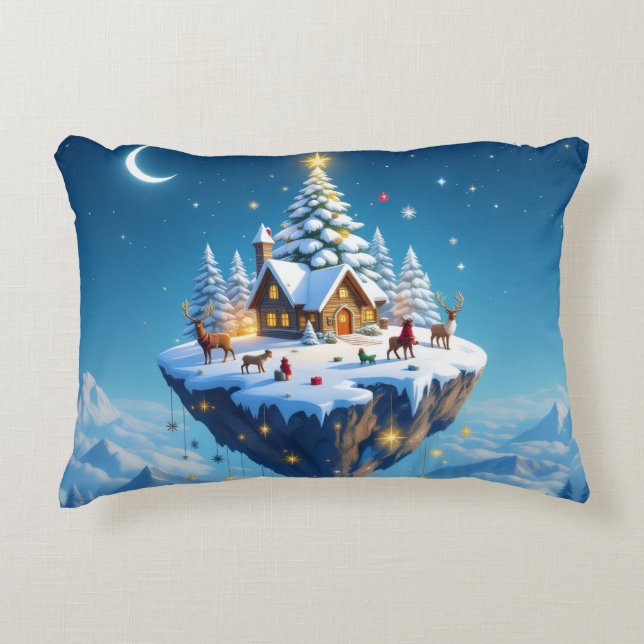 Cojín Decorativo „Weihnachtliche Harmonie“ (Anverso)