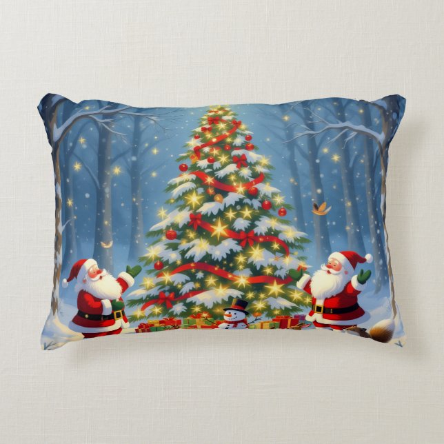 Cojín Decorativo „Weihnachtliche Harmonie“ (Anverso)