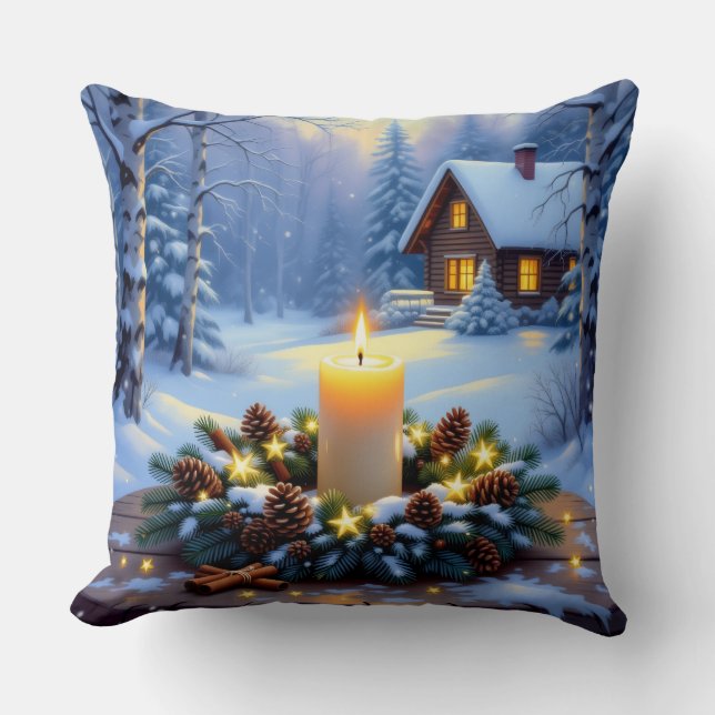 Cojín Decorativo „Weihnachtliche Harmonie“ (Anverso)