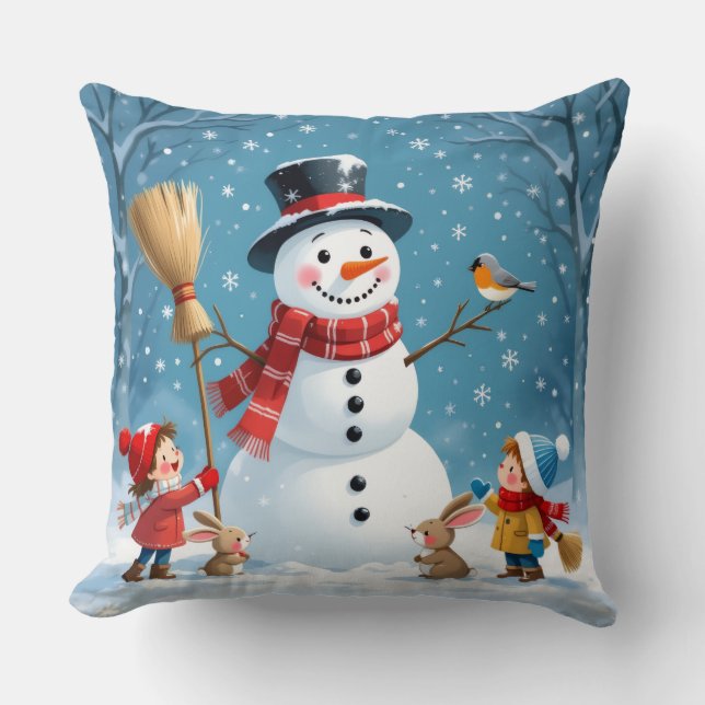 Cojín Decorativo „Weihnachtliche Harmonie“ (Anverso)