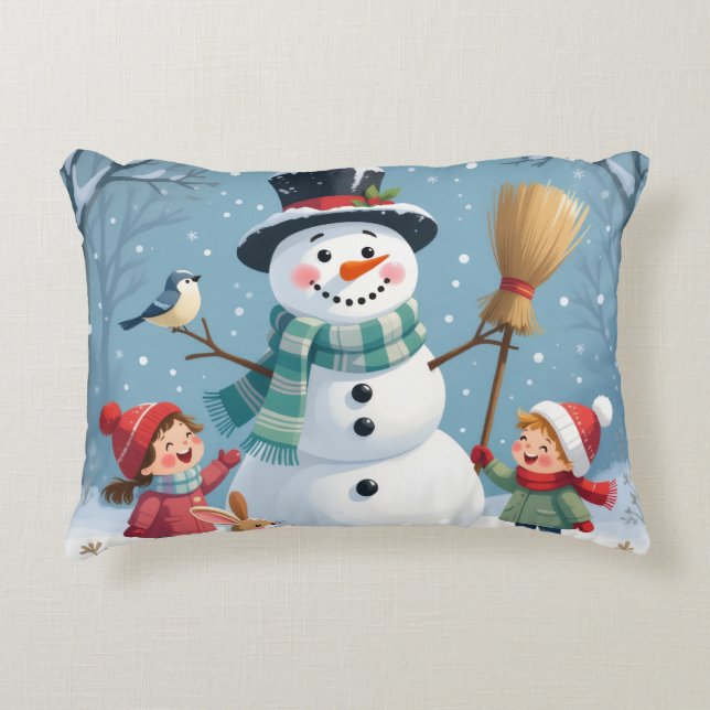 Cojín Decorativo „Weihnachtliche Harmonie“ (Anverso)