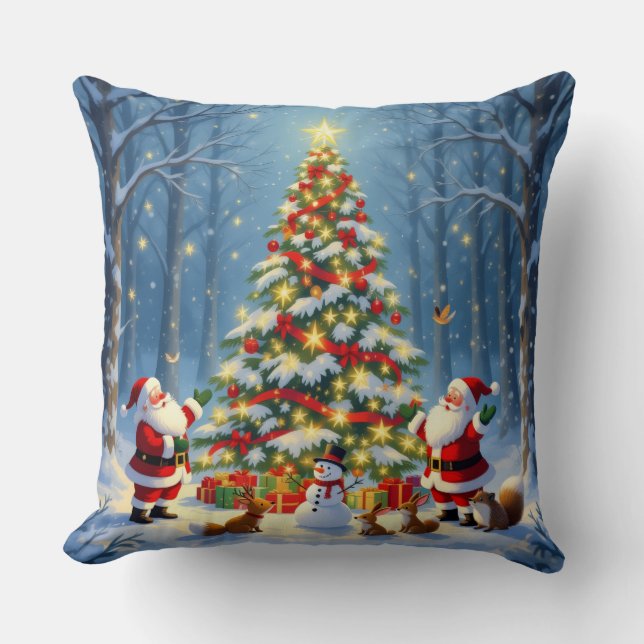 Cojín Decorativo „Weihnachtliche Harmonie“ (Anverso)