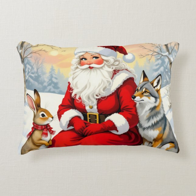 Cojín Decorativo „Weihnachtliche Harmonie“ (Anverso)