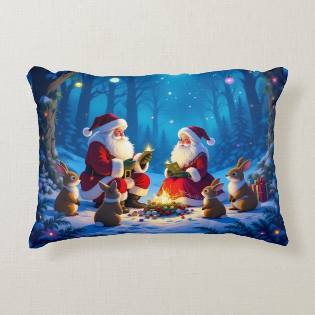 Cojín Decorativo „Weihnachtliche Harmonie“ (Anverso)