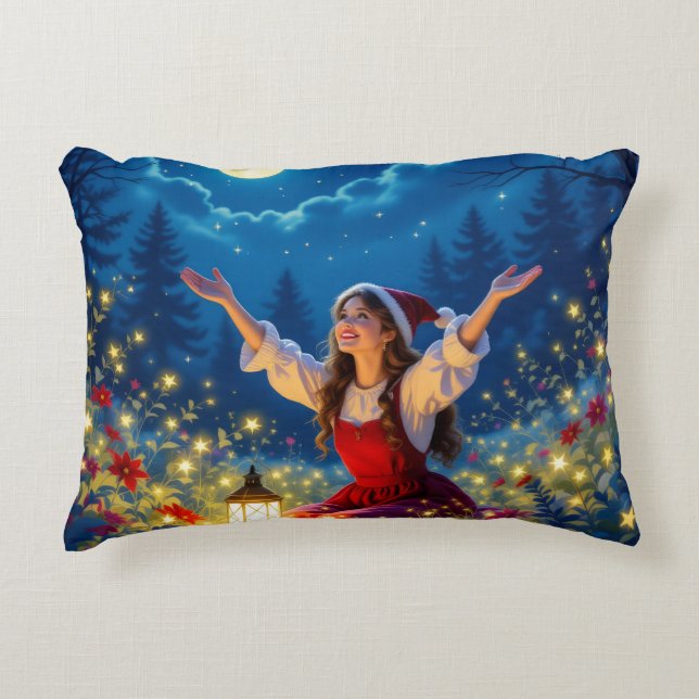 Cojín Decorativo „Weihnachtliche Harmonie“ (Anverso)