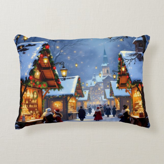 Cojín Decorativo „Weihnachtliche Harmonie“ (Anverso)
