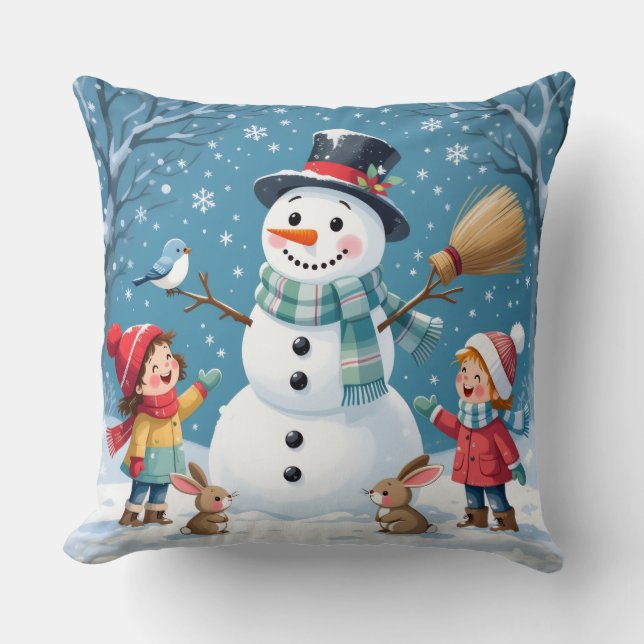 Cojín Decorativo „Weihnachtliche Harmonie“ (Anverso)