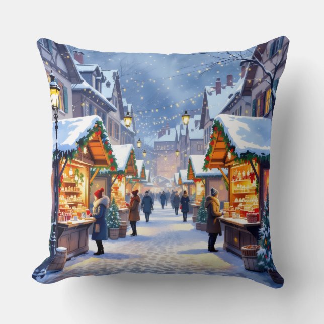 Cojín Decorativo „Weihnachtliche Harmonie“ (Anverso)