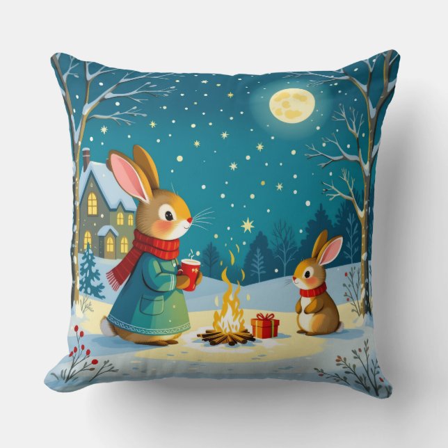 Cojín Decorativo „Weihnachtliche Harmonie“ (Anverso)