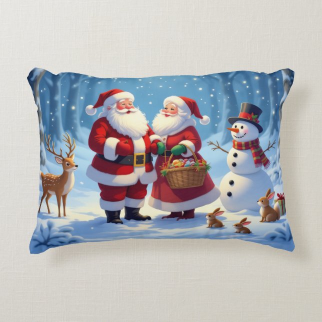 Cojín Decorativo „Weihnachtliche Harmonie“ (Anverso)