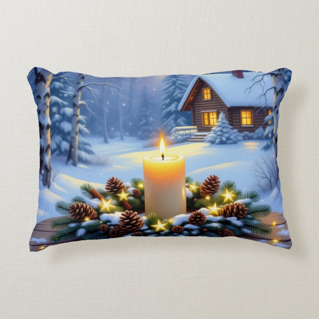 Cojín Decorativo „Weihnachtliche Harmonie“ (Anverso)