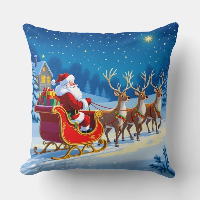 Cojín Decorativo „Weihnachtliche Harmonie“ (Anverso)