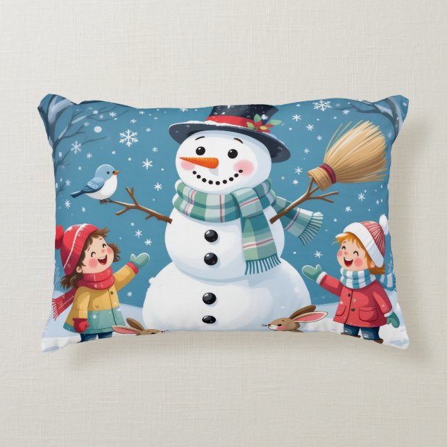 Cojín Decorativo „Weihnachtliche Harmonie“ (Anverso)