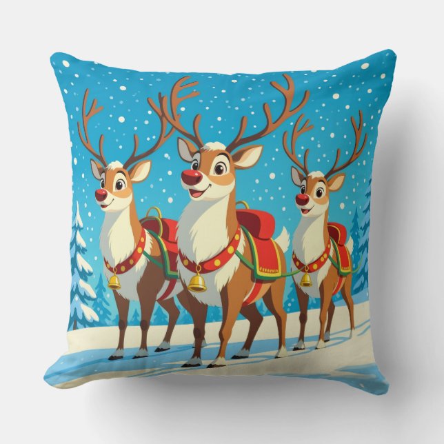 Cojín Decorativo „Weihnachtliche Harmonie“ (Anverso)