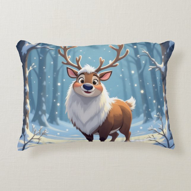 Cojín Decorativo „Weihnachtliche Harmonie“ (Anverso)