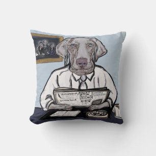 COJÍN DECORATIVO WEIMARANER