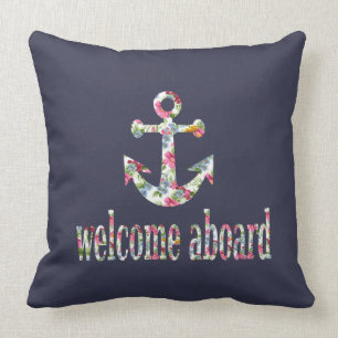 Cojín Decorativo welcome aboard