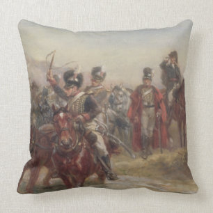 Cojín Decorativo Wellington en España (aceite en el panel) (par de