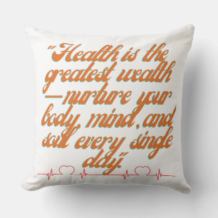 Cojín Decorativo Wellness Wealth