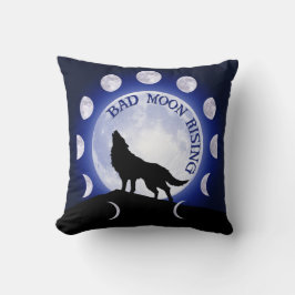 Cojín Decorativo Werewolf Moon Phase Bad Moon Cushion