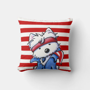 Cojín Decorativo Westie Boss American MoJo Pillows