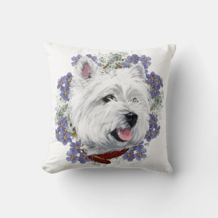 Cojín Decorativo Westie No me olvides