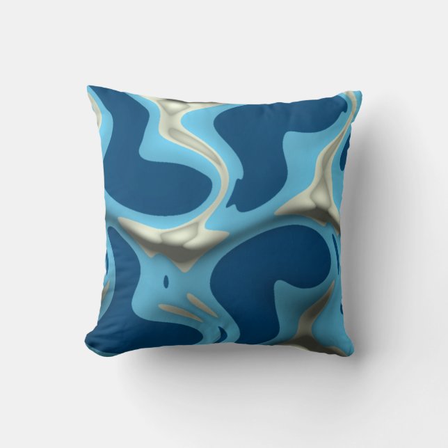 Cojín Decorativo Whale colours  (Anverso)