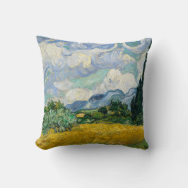 Cojín Decorativo Wheat Fields Painting Van Gough Pillow
