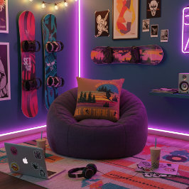 Cojín Decorativo When Hell Freezes Over I'll Ski There Too Ember