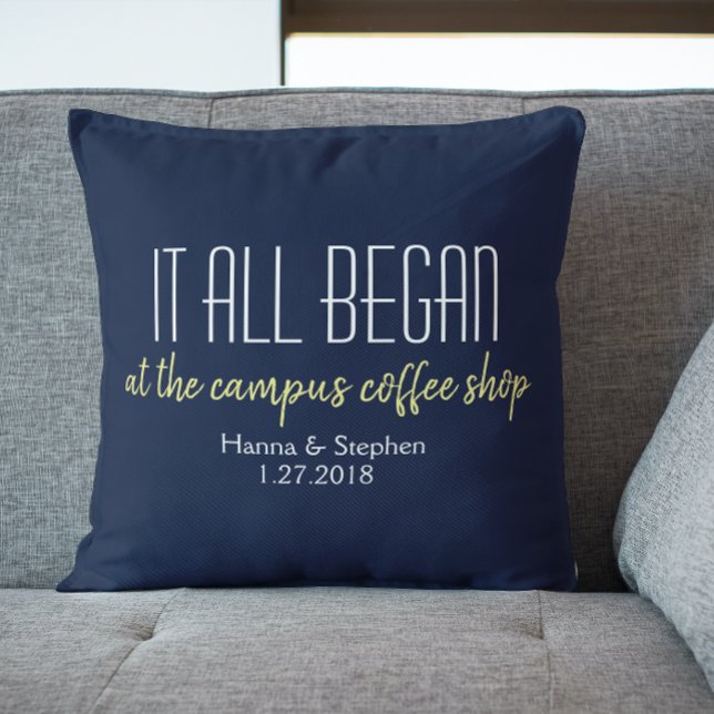 Cojín Decorativo Where it All Began Love Story Pillow (Subido por el creador)