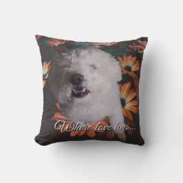 Cojín Decorativo Where Love Lives 