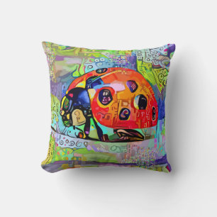 Cojín Decorativo Whimical Ladybug