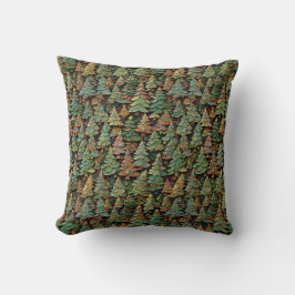 Cojín decorativo Whimsey de Christmas Tree Forest