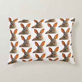 Cojín Decorativo "Whimsical Bunny
