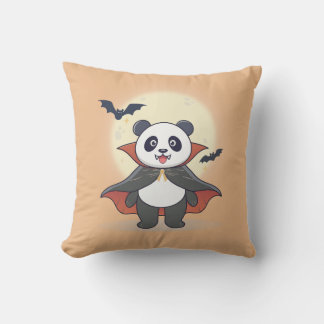 Cojín Decorativo Whimsical Panda Wizard with Magic Hat
